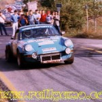 1984, Rally di Limone Piemonte, Alessandrini-Alessandini