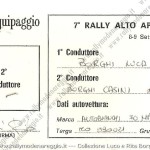 1984 - Rally RAAB, Borghi-Borghi