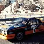 1984 - Rally del Sestriere, Tabaton-Tedeschini