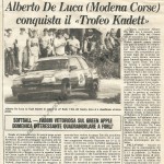 1985, Articolo della Gazzetta di Modena