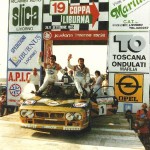 1985 - Rally Coppa Liburna, Tabaton-Tedeschini