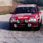 1985 - Rally di Faenza, De Luca-Fratti