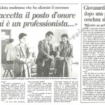 Rally Coppa Città di Modena 1986, Articolo Gazzetta di Modena