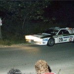 1986, Rally dell' Elba, Alessandrini-Alessandini