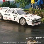 1986, Rally di Piancavallo, Alessandrini-Alessandini