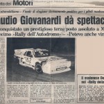 1987, articolo della Gazzetta di Modena