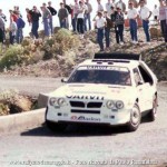 1987, Rally di Tenerife, Alessandrini-Alessandini