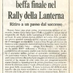 1989 - Rally della Lanterna, Borghi-Borghi