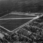 L'aerautodromo di Modena nel 1950, Lato Via Emilia Ovest