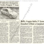 Rally di Carpineti 2004, Articoli della Gazzetta di Modena