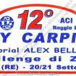 Rally di Carpineti 2008, l'adesivo