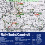 Rally di Carpineti 1997, percorso di gara