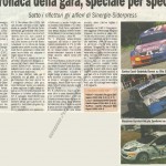 Rally Città di Modena 2009, articolo di giornale