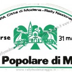 Rally Città di Modena 1979, l'adesivo