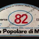 Rally Coppa Città di Modena 1980, Berti-Borgogna