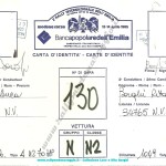 Rally coppa città di Modena 1985, Borghi-Borghi (Carta identità)