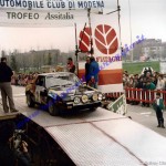 Rally Coppa Città di Modena 1986, Babina-Bergamini