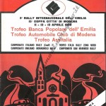 Rally Coppa Città di Modena 1986, il programma (1^ parte)