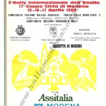 Rally Coppa Città di Modena 1988, il regolamento