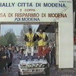 Rally Coppa Città di Modena 1990, i vincitori Gatti e Gullino