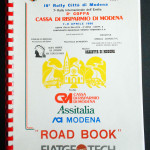 Rally Città di Modena 1990, il Road book (1)