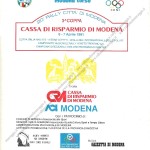 Rally Coppa Città di Modena 1991. tabella tempi e distanze (1^ parte)