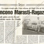 Rally Città di Modena 1993, Articolo della Gazzetta di Modena