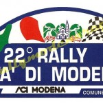 Rally Città di Modena 1993, l'adesivo