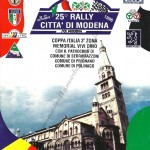 Rally Città di Modena 1996, il programma