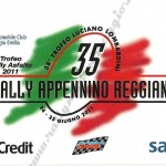 35° Rally Appennino Reggiano 2011, l'adesivo