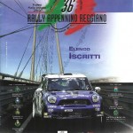 Rally Appennino Reggiano 2012, elenco iscritti (1^ parte)