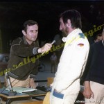 4° Rally Appennino Reggiano 1980, Francesco Ferretti "Ragastas" intervistato a fine gara