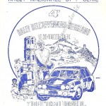 Rally Appennino Reggiano 1980, elenco iscritti (1^ parte)
