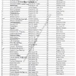 6° Rally Appennino Reggiano 1982, l'elenco iscritti ufficiale (2^ parte)