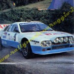 9° Rally Appennino Reggiano 1985, Giovanardi-Cecchini