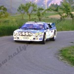 10° Rally Appennino Reggiano 1986, Bello-Bulgarelli