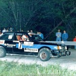 Rally Appennino Reggiano 1986, Grazioli-Corradini
