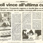 Rally Appennino Reggiano 1986,  Articolo del Resto del Carlino