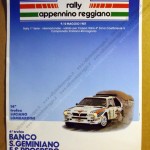 Rally Appennino Reggiano 1987, il Manifesto