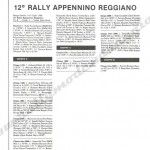 12° Rally Appennino Reggiano 1988, la classifica finale (Altra fonte)