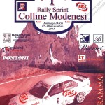 Rally Colline Modenesi 2001 - Il programma