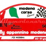 1992 - Rally Appennino Modenese, l'adesivo