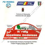 Rally Appennino Modenese 1993, Il programma