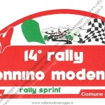 Rally appennino Modenese 1993, L'adesivo