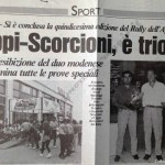 Rally Appennino Modenese 1994, articolo della Gazzetta di Modena